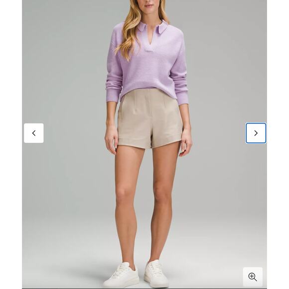 Lululemon Merino Wool Sweater Heather Lilac Ether Purple Size Small S New NWT - Picture 6 of 10